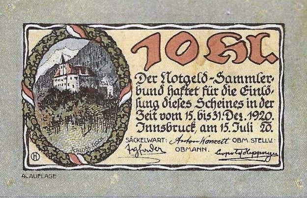 Austria - 10 Heller 1920 (# Nl)