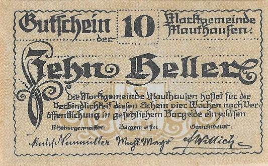 Austria - 10 Heller ND (# NL)