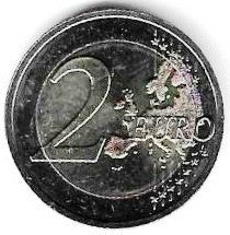 Letonia - 2 Euro 2023 (Km# ..) Girassol