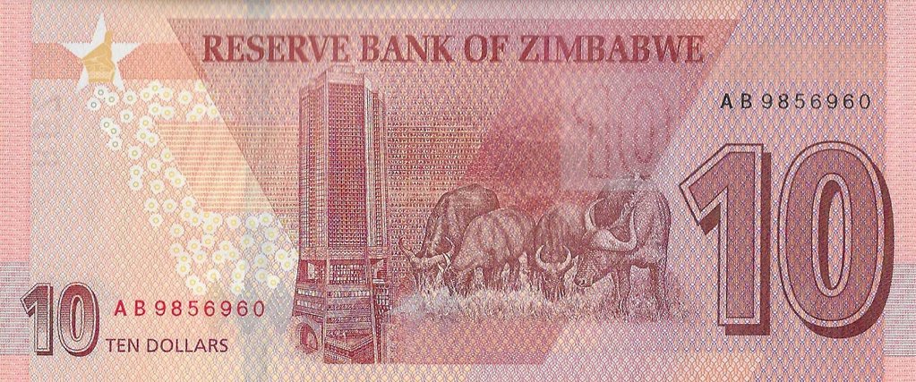 Zimbabwé - 10 Dolares 2020 (#  103a)