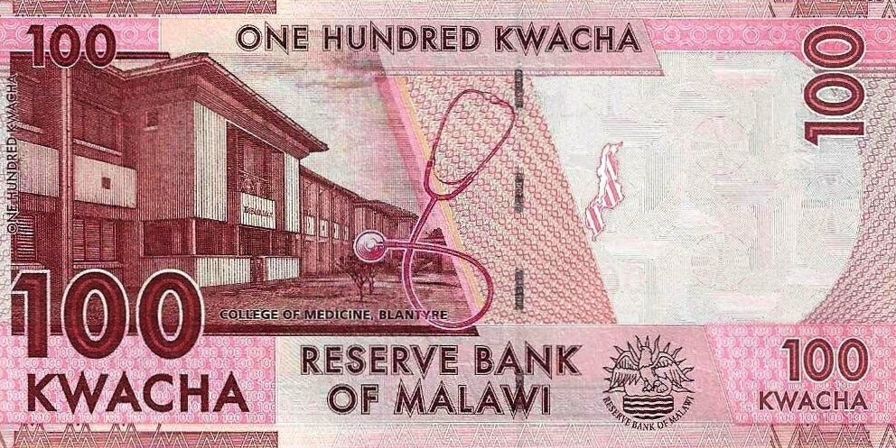 Malawi - 100 Kwacha 2020 (# 65e)