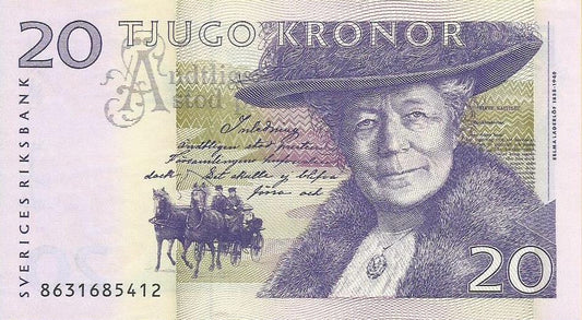 Suécia - 20 Kronor 2008 (# 63c)