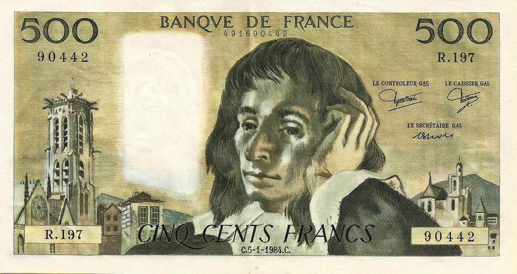 França - 500 Francos 1984 (# 156e)