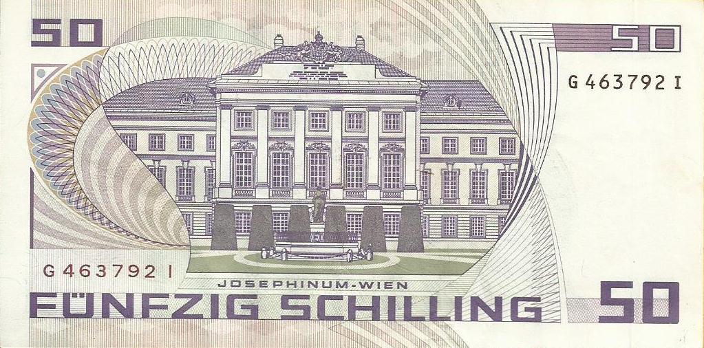 Austria - 50 Schillings 1986 (# 149)