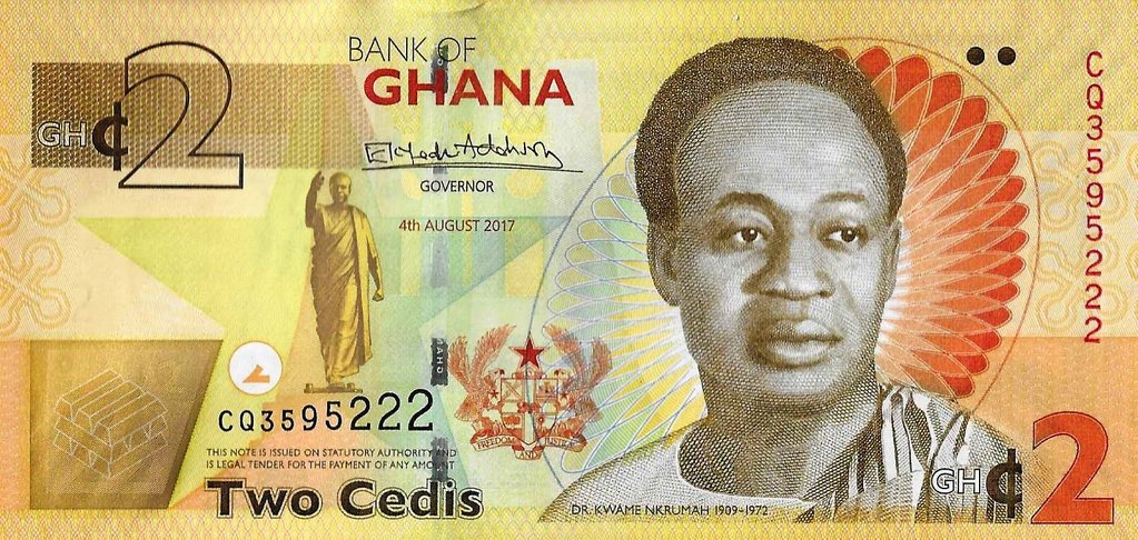 Gana - 2 Cedis 2017 (# 37Ae) – NVMVS