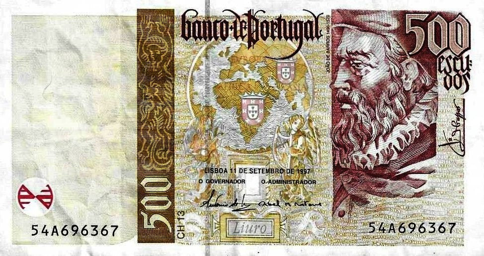 Portugal - 500$00 1997 (# 187b)