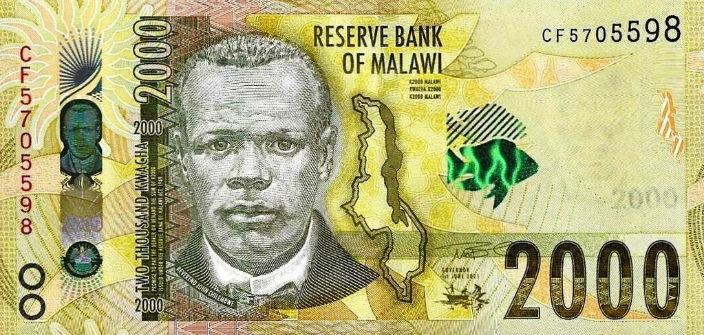 Malawi - 2000 Kwacha 2021 (# 69e)