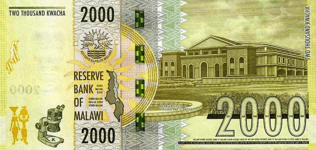 Malawi - 2000 Kwacha 2021 (# 69e)