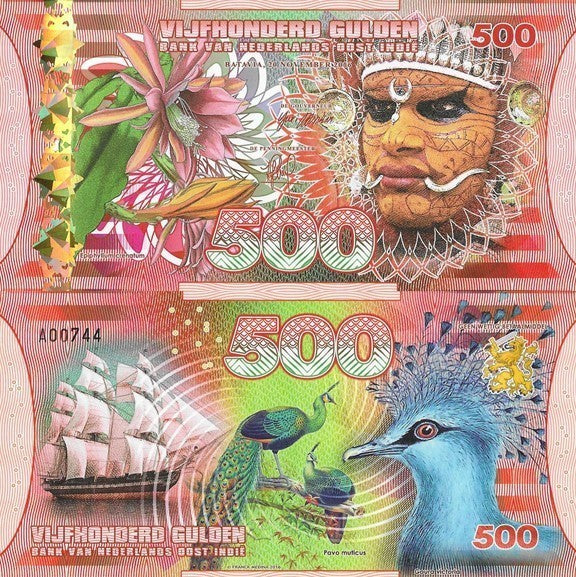 Indonésia - 500 Gulden 2016 (# Nl)