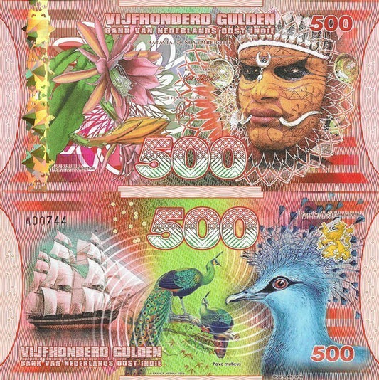 Indonésia - 500 Gulden 2016 (# Nl)