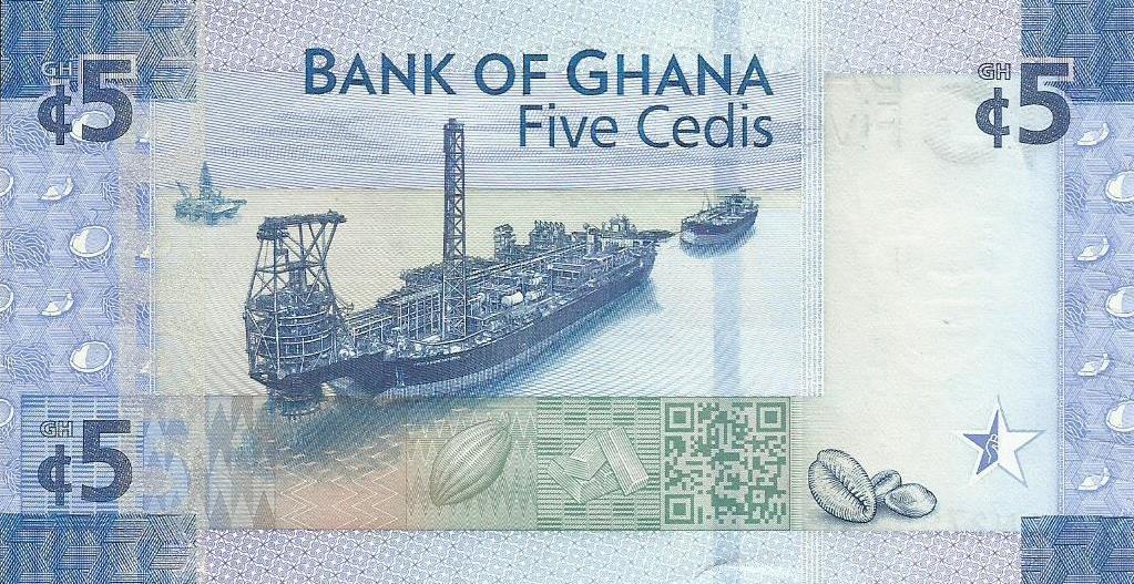 Gana - 5 Cedis 2017 (# 44)