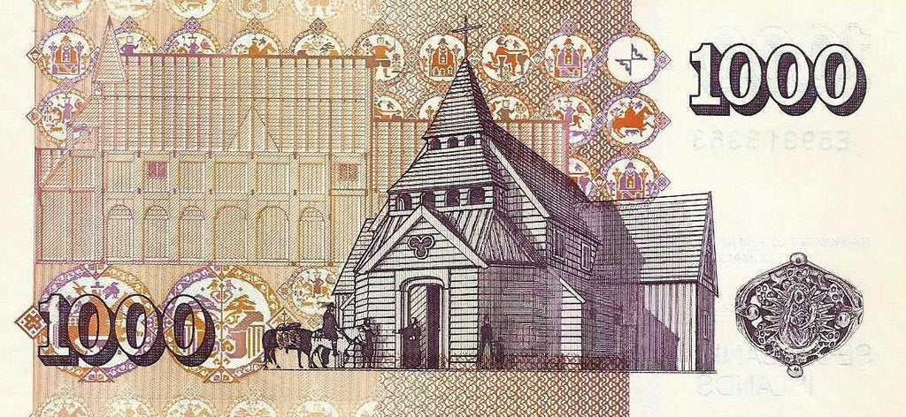 Islandia - 1000 Kronur 2001 (# 59)