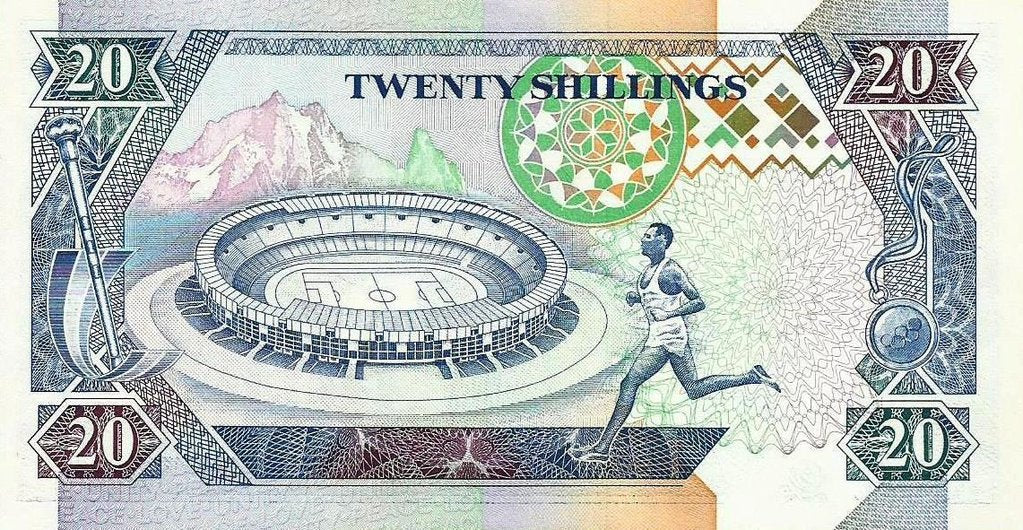 Quenia - 20 Shillings 1993 (# 31a)