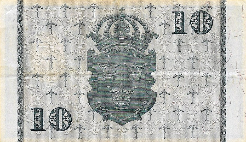 Suécia - 10 Kronor 1945 (# 40f)