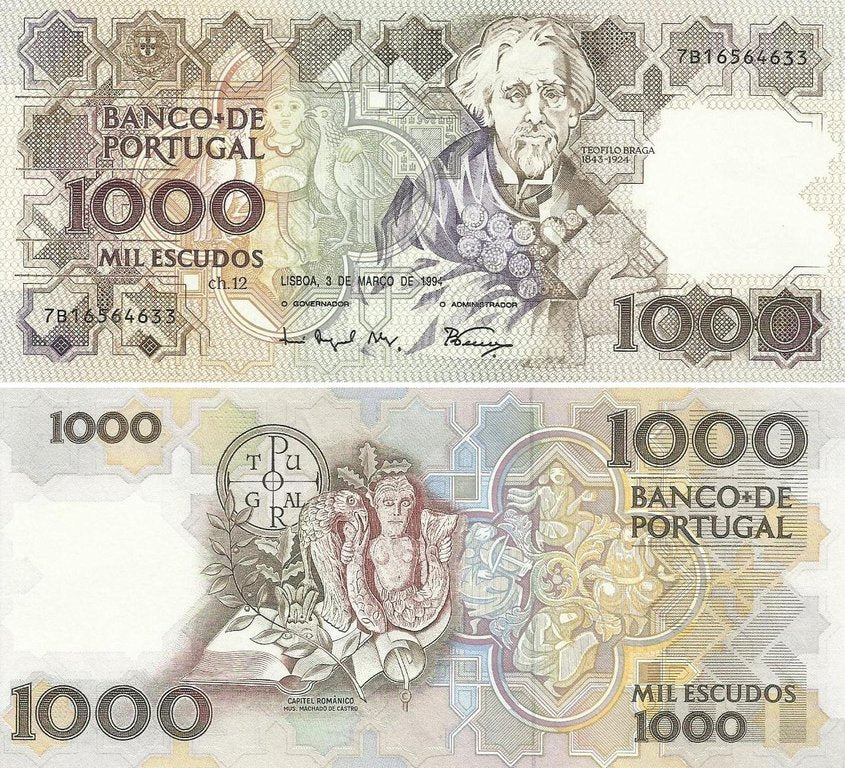 Portugal - 1000$00 1994 (# 181k)