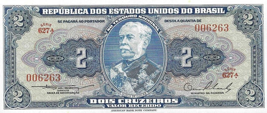 Brasil - 2 Cruzeiros 1954 (# 151a)