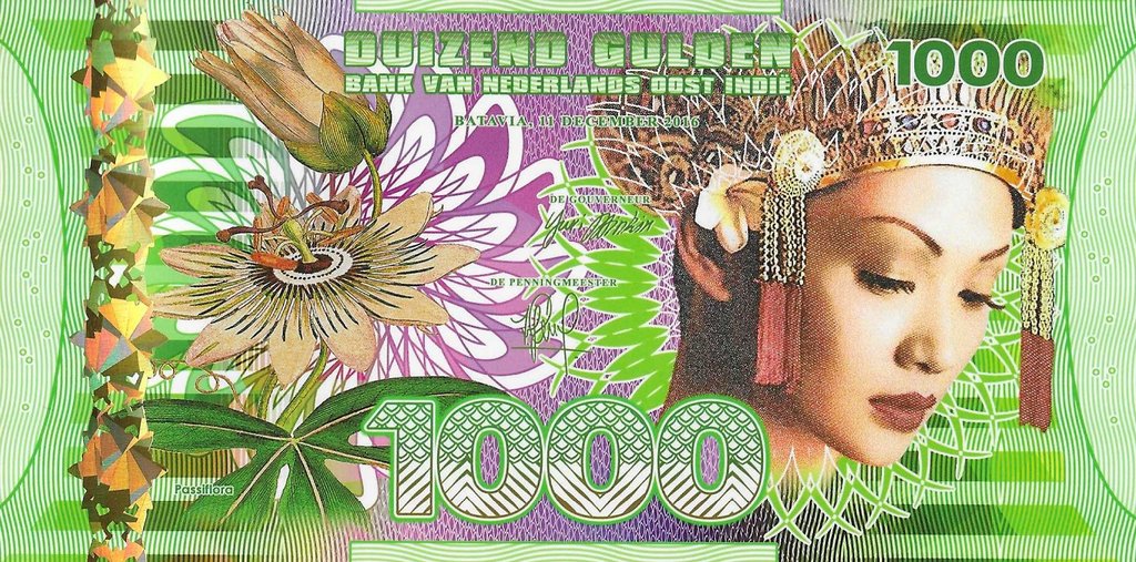 Indonésia - 1000 Gulden 2016 (# Nl)