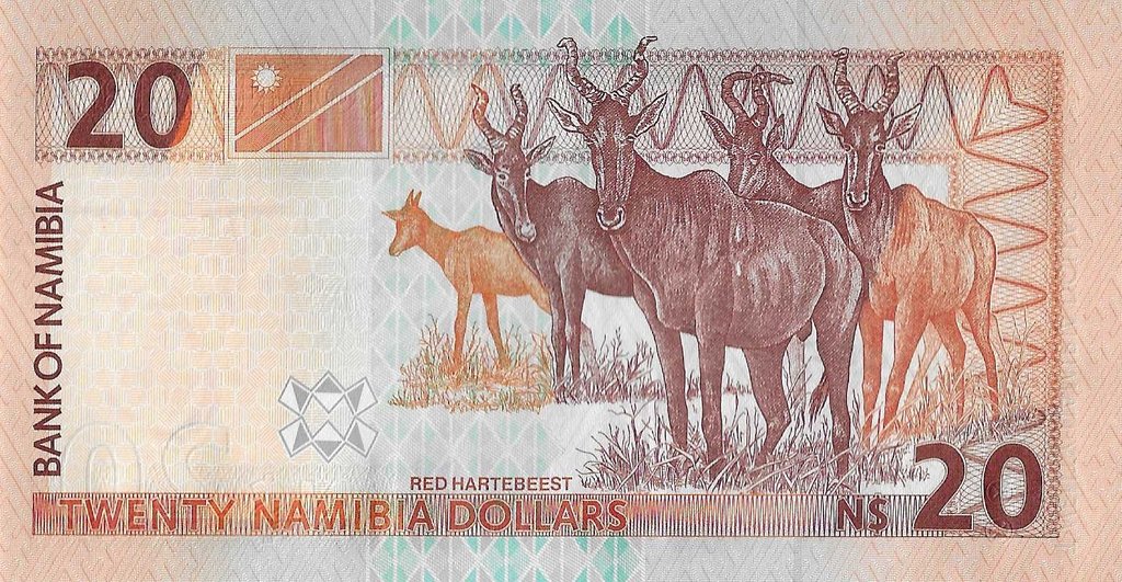 Namibia - 20 Dolares 2018 (# 17b)