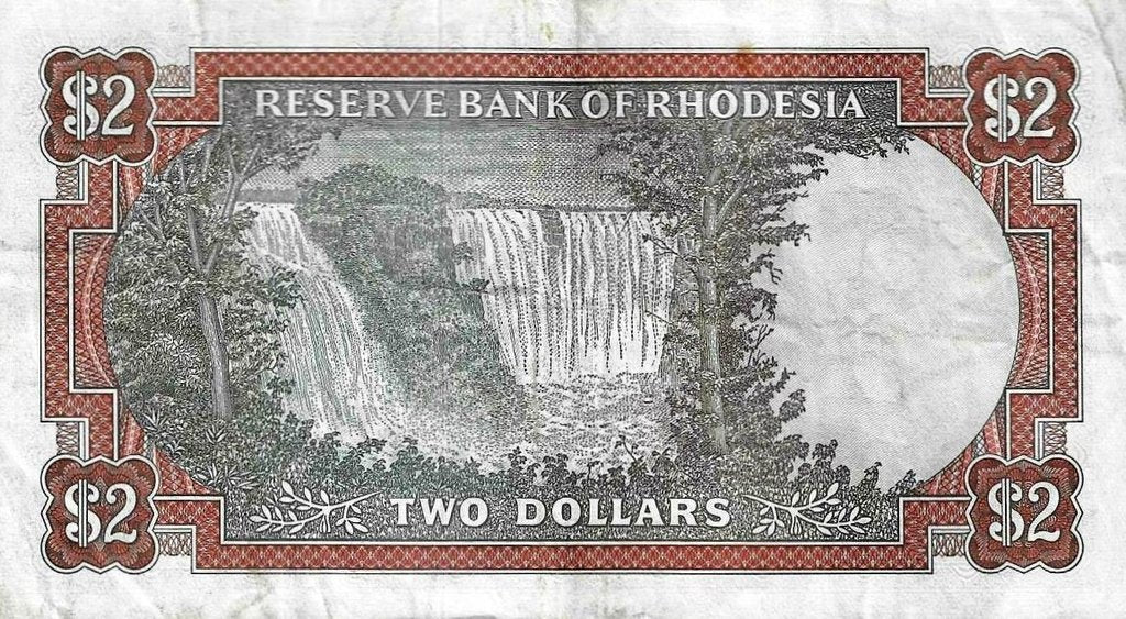 Rodésia - 2 Dolares 1977 (# 35c)