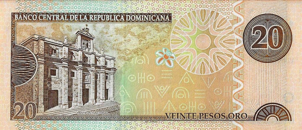 Rep. Dominicana - 20 Pesos 2004 (# 169d)