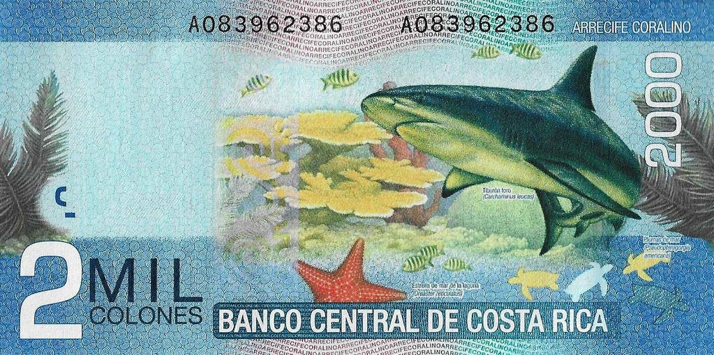 Costa Rica - 2000 Colones 2015 (# 275c)