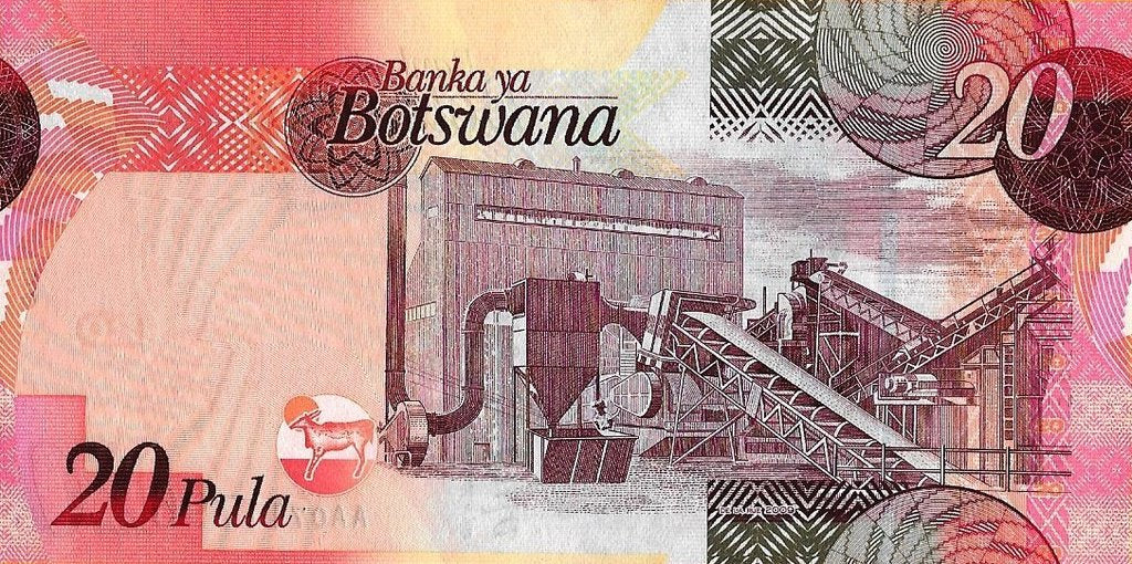 Botswana - 20 Pula 2009 (# 31)