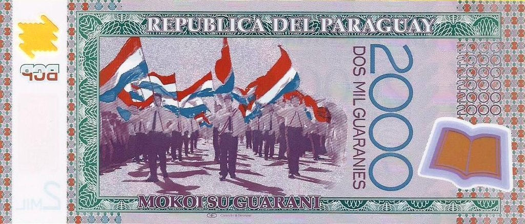 Paraguai - 2000 Guaranies 2009 (# 228b)