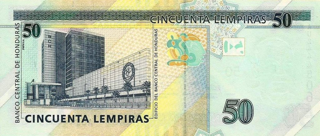 Honduras - 50 Lempiras 2016 (# ...)