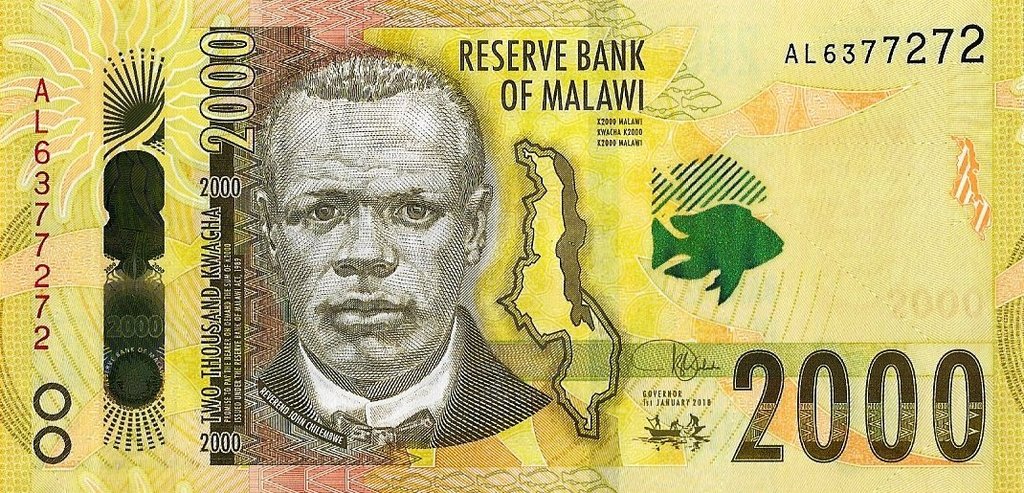 Malawi - 2000 Kwacha 2018 (# 69)