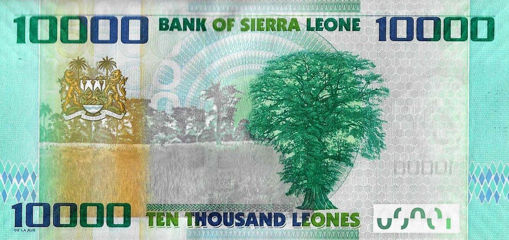 Serra Leoa - 10000 Leones 2010 (# 33b)