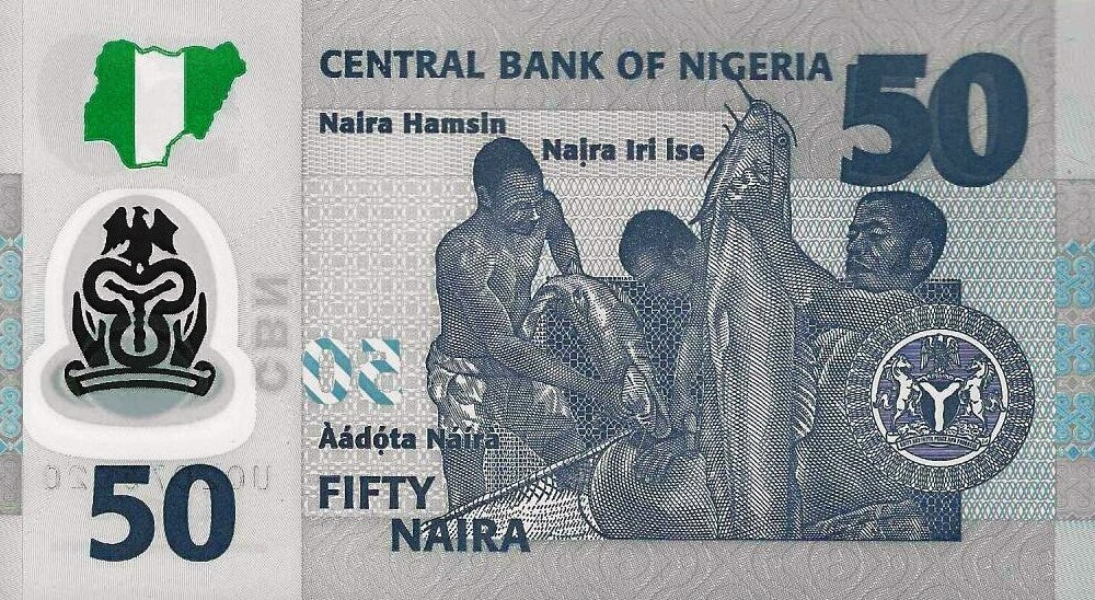 Nigeria - 50 Naira 2018 (# 40h)