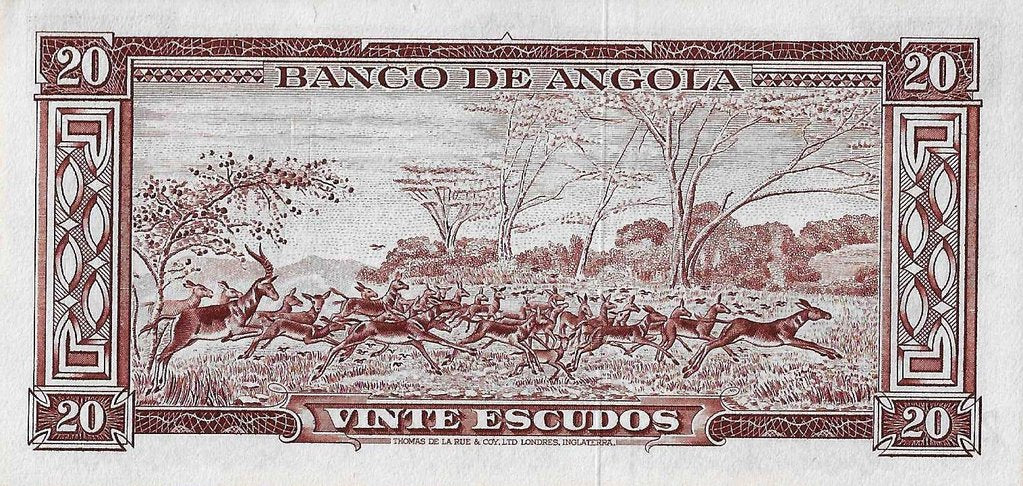 Angola - 20$00 1956 (# 87)