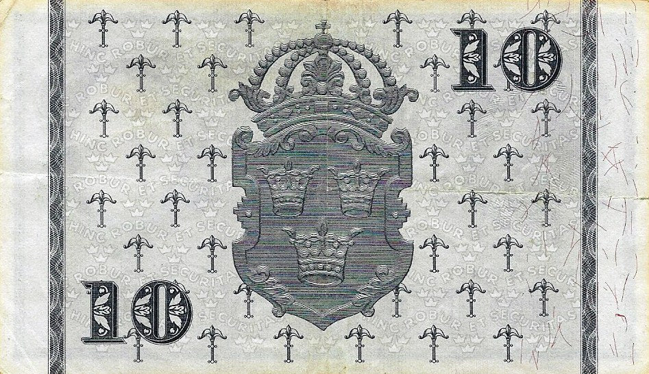 Suécia - 10 Kronor 1959 (# 43f)