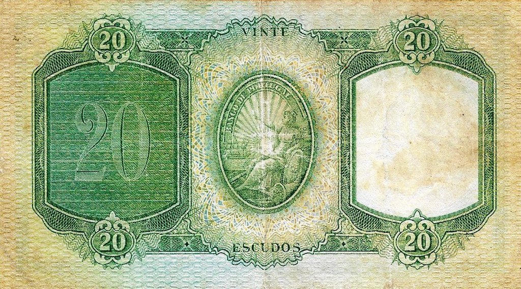 Portugal - 20$00 1959 (# 153b)