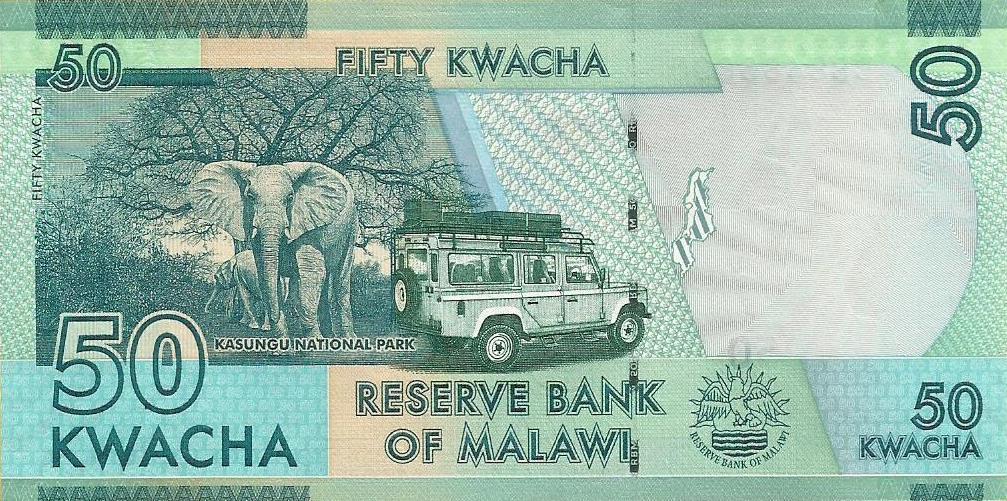 Malawi - 50 Kwacha 2016 (# 64c)