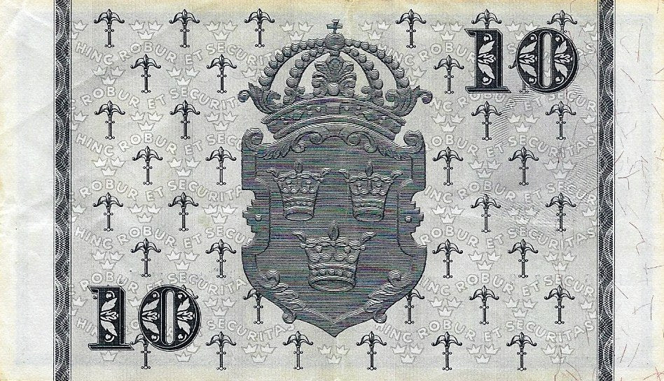 Suécia - 10 Kronor 1956 (# 43d)