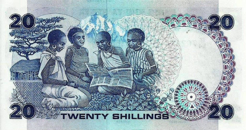 Quenia - 20 Shillings 1985 (# 21d)