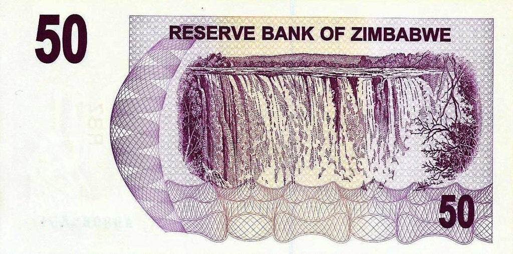 Zimbabwé - 50 Dolares 2006 (# 41)