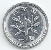 Japão - 1 Yen 1997 (Km# 95)