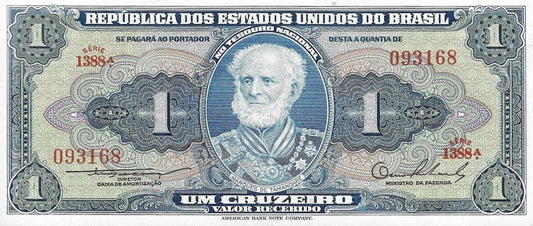 Brasil - 1 Cruzeiro 1954 (# 150a)