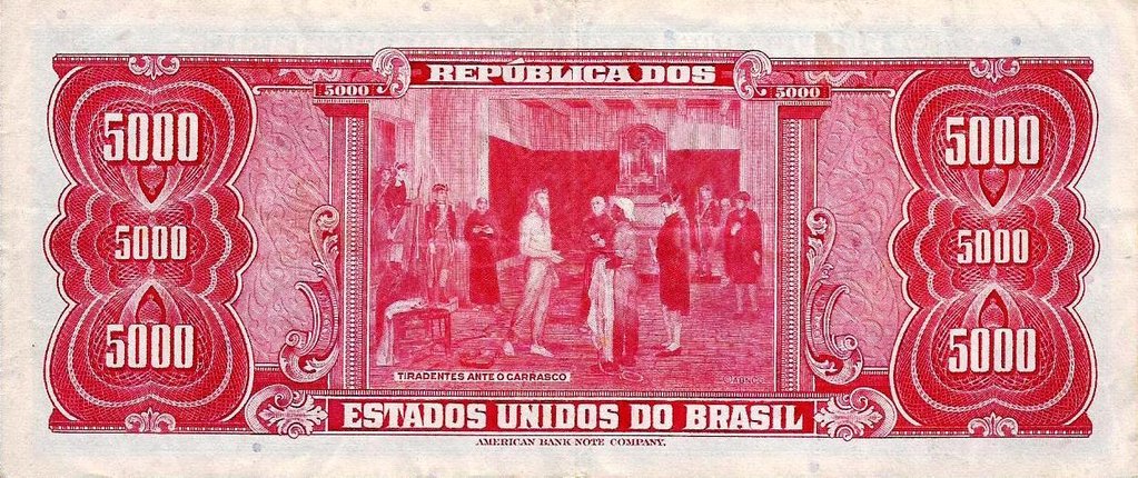 Brasil - 5 Cruzeiros Novos 1966/67 (# 188b)