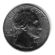 USA - 25 Cents 2023 (Km# ..) Eleanor Roosevelt