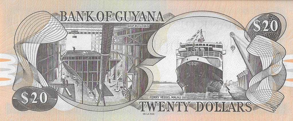 Guiana - 20 Dolares 2016 (# 30g)