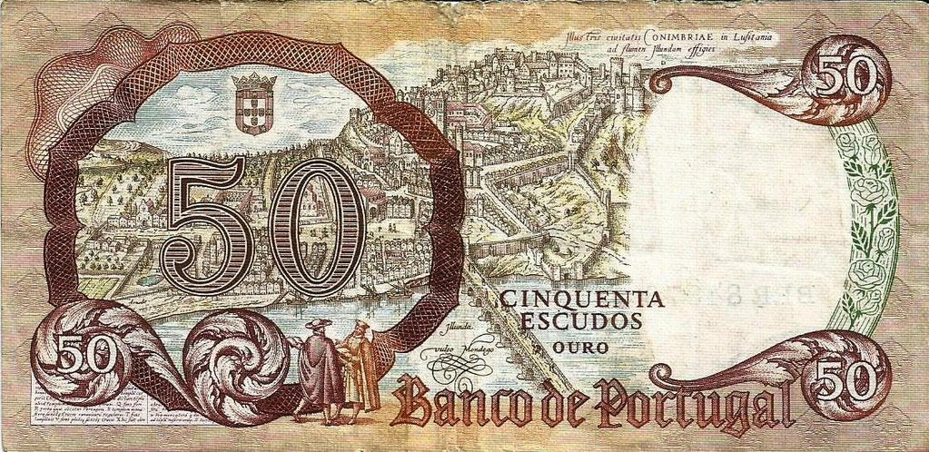 Portugal - 50$00 1964 (# 168)