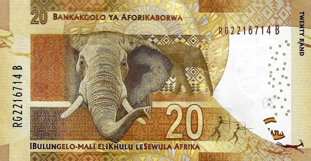 Africa Sul - 20 Rands 2016 (# 139b)