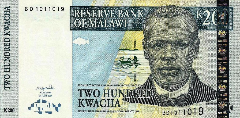 Malawi - 200 Kwacha 2004 (# 55)