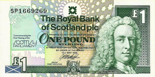 Escocia - 1 Libra 1999 (# 360)