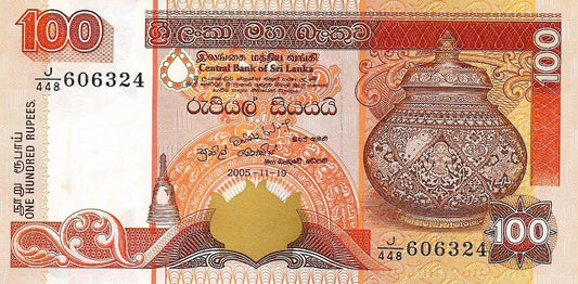 Sri Lanka - 100 Rupias 2005 (# 111d)