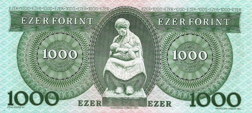 Hungria - 1000 Forint 1992 (# 176a)