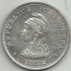 India Portuguesa - 1 Rupia 1912 (Km# 18)